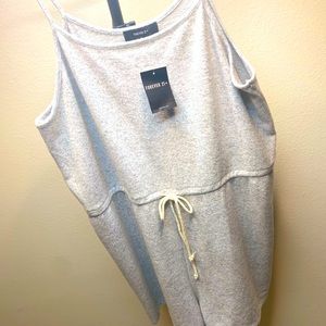Light Heather Gray Romper